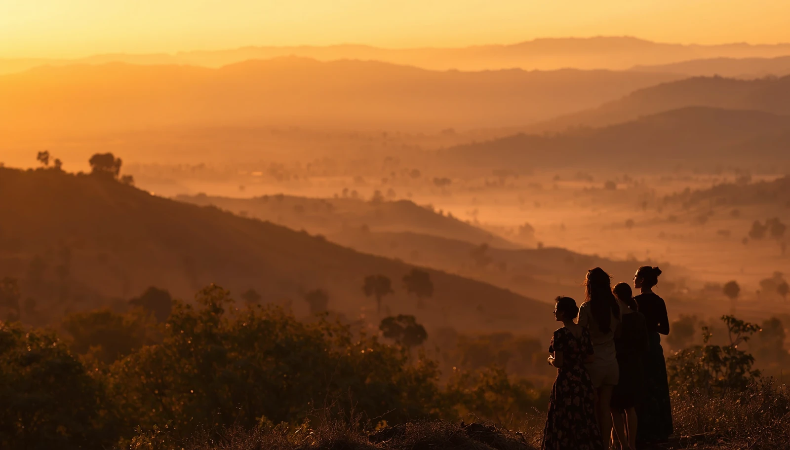 An Aravalli sunset